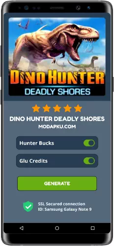 Dino Hunter Deadly Shores MOD APK Screenshot