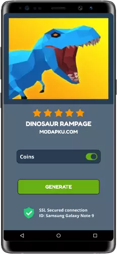 Dinosaur Rampage MOD APK Screenshot