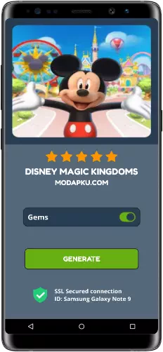 Disney Magic Kingdoms MOD APK Screenshot