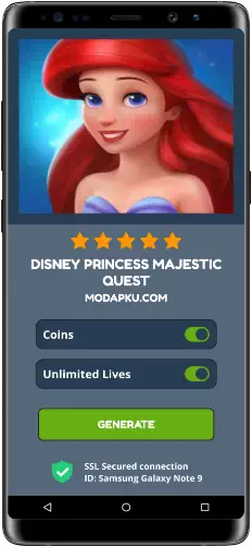 Disney Princess Majestic Quest MOD APK Screenshot