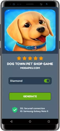 Dog Town Pet Shop Game MOD APK Screenshot