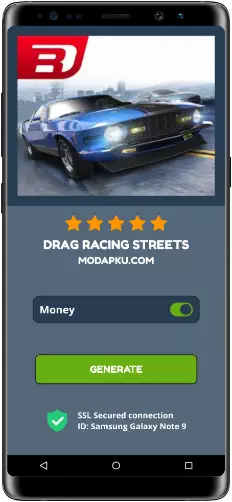 Drag Racing Streets MOD APK Screenshot