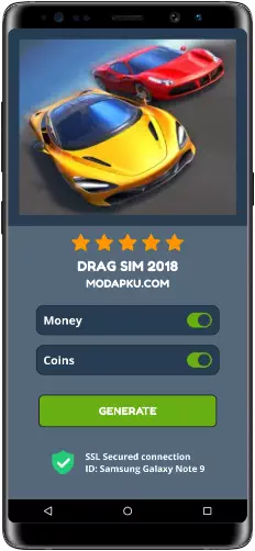 Drag Sim 2018 MOD APK Screenshot