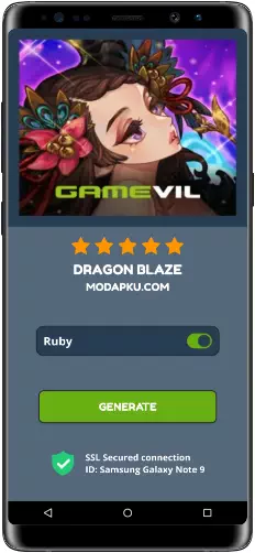 Dragon Blaze MOD APK Screenshot