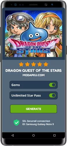 Dragon Quest of the Stars MOD APK Screenshot