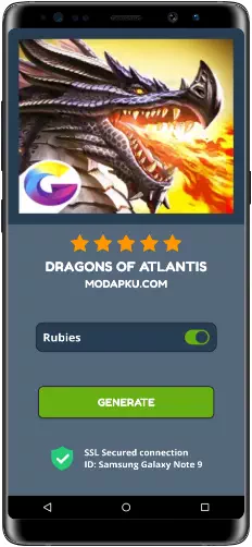 Dragons of Atlantis MOD APK Screenshot