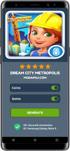 Dream City Metropolis MOD APK Screenshot