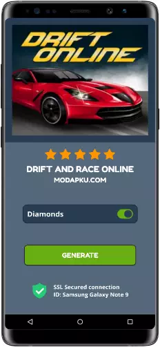 Drift and Race Online MOD APK Screenshot