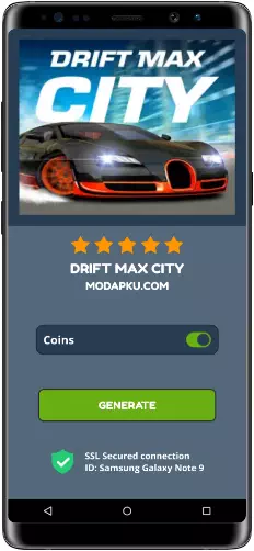 Drift Max City MOD APK Screenshot