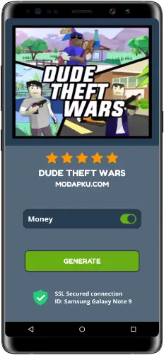 Dude Theft Wars MOD APK Screenshot