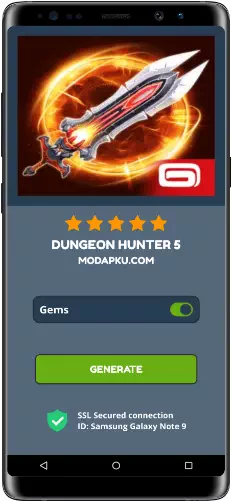Dungeon Hunter 5 MOD APK Screenshot