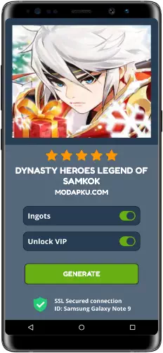Dynasty Heroes Legend of SamKok MOD APK Screenshot