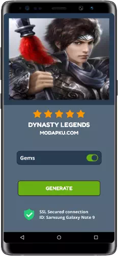 Dynasty Legends MOD APK Screenshot