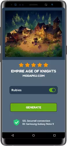 Empire Age of Knights MOD APK Screenshot