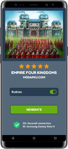 Empire Four Kingdoms MOD APK Screenshot