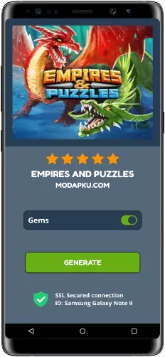 Empires and Puzzles MOD APK Screenshot