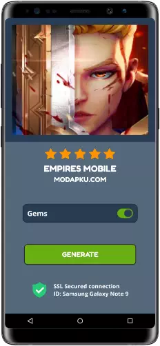 Empires Mobile MOD APK Screenshot