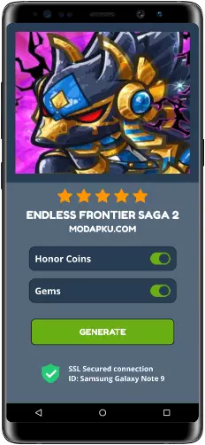 Endless Frontier Saga 2 MOD APK Screenshot