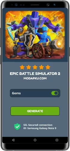 Epic Battle Simulator 2 MOD APK Screenshot