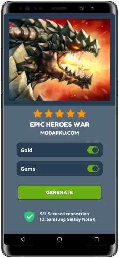 Epic Heroes War MOD APK Screenshot