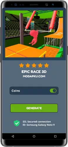 Epic Race 3D MOD APK Screenshot