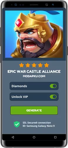 Epic War Castle Alliance MOD APK Screenshot