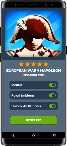 European War 4 Napoleon MOD APK Screenshot