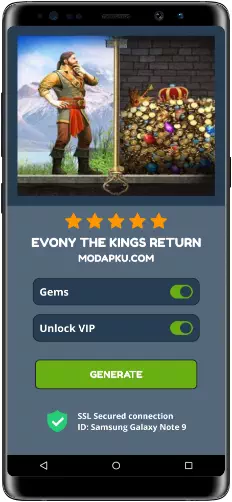 Evony The Kings Return MOD APK Screenshot