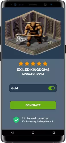 Exiled Kingdoms MOD APK Screenshot