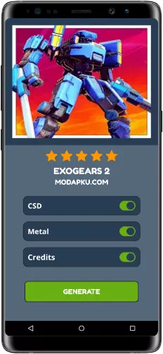 Exogears 2 MOD APK Screenshot