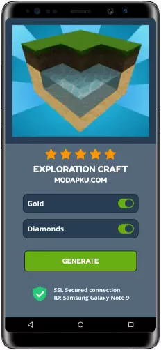 Exploration Craft MOD APK Screenshot