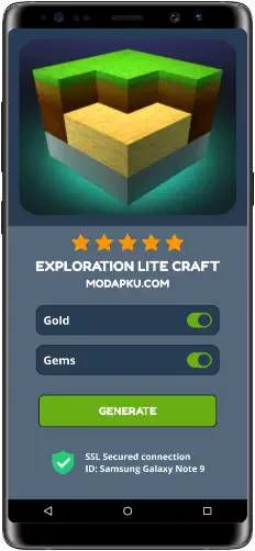 Exploration Lite Craft MOD APK Screenshot