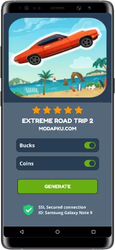 Extreme Road Trip 2 MOD APK Screenshot