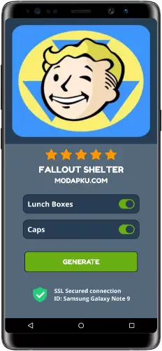 Fallout Shelter MOD APK Screenshot