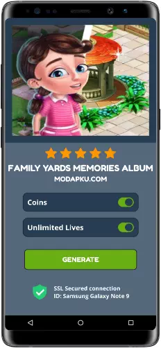 Family Yards Memories Album MOD APK Screenshot