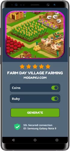 Farm Day Village Farming MOD APK Screenshot