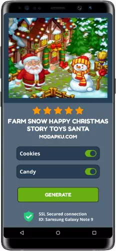 Farm Snow Happy Christmas Story Toys Santa MOD APK Screenshot
