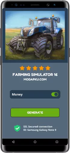 Farming Simulator 16 MOD APK Screenshot