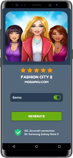 Fashion City 2 MOD APK Screenshot
