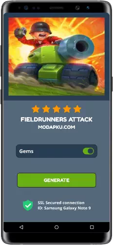 Fieldrunners Attack MOD APK Screenshot