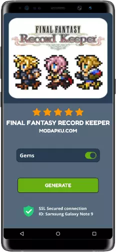Final Fantasy Record Keeper MOD APK Screenshot