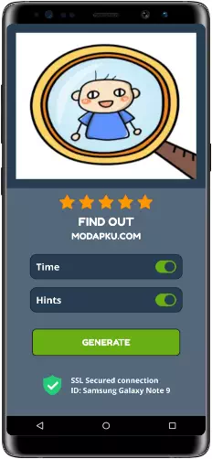 Find Out MOD APK Screenshot