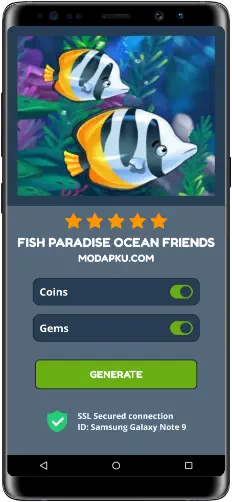 Fish Paradise Ocean Friends MOD APK Screenshot