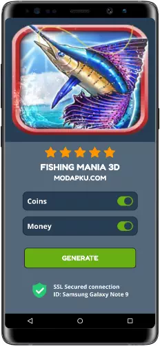Fishing Mania 3D MOD APK Screenshot
