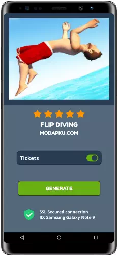 Flip Diving MOD APK Screenshot