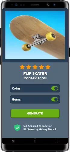 Flip Skater MOD APK Screenshot