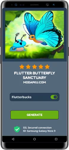 Flutter Butterfly Sanctuary MOD APK Screenshot