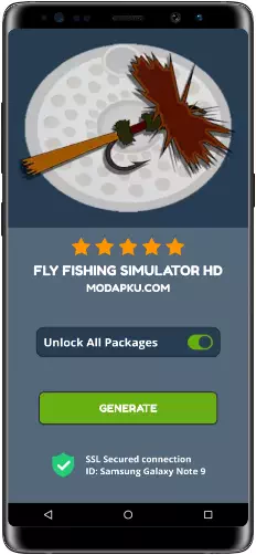 Fly Fishing Simulator HD MOD APK Screenshot