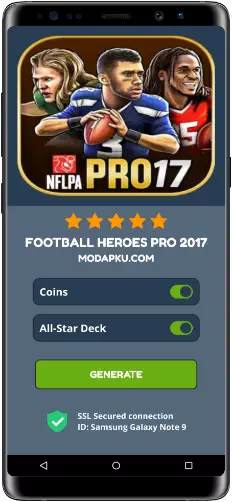 Football Heroes PRO 2017 MOD APK Screenshot