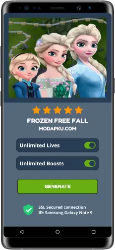 Frozen Free Fall MOD APK Screenshot